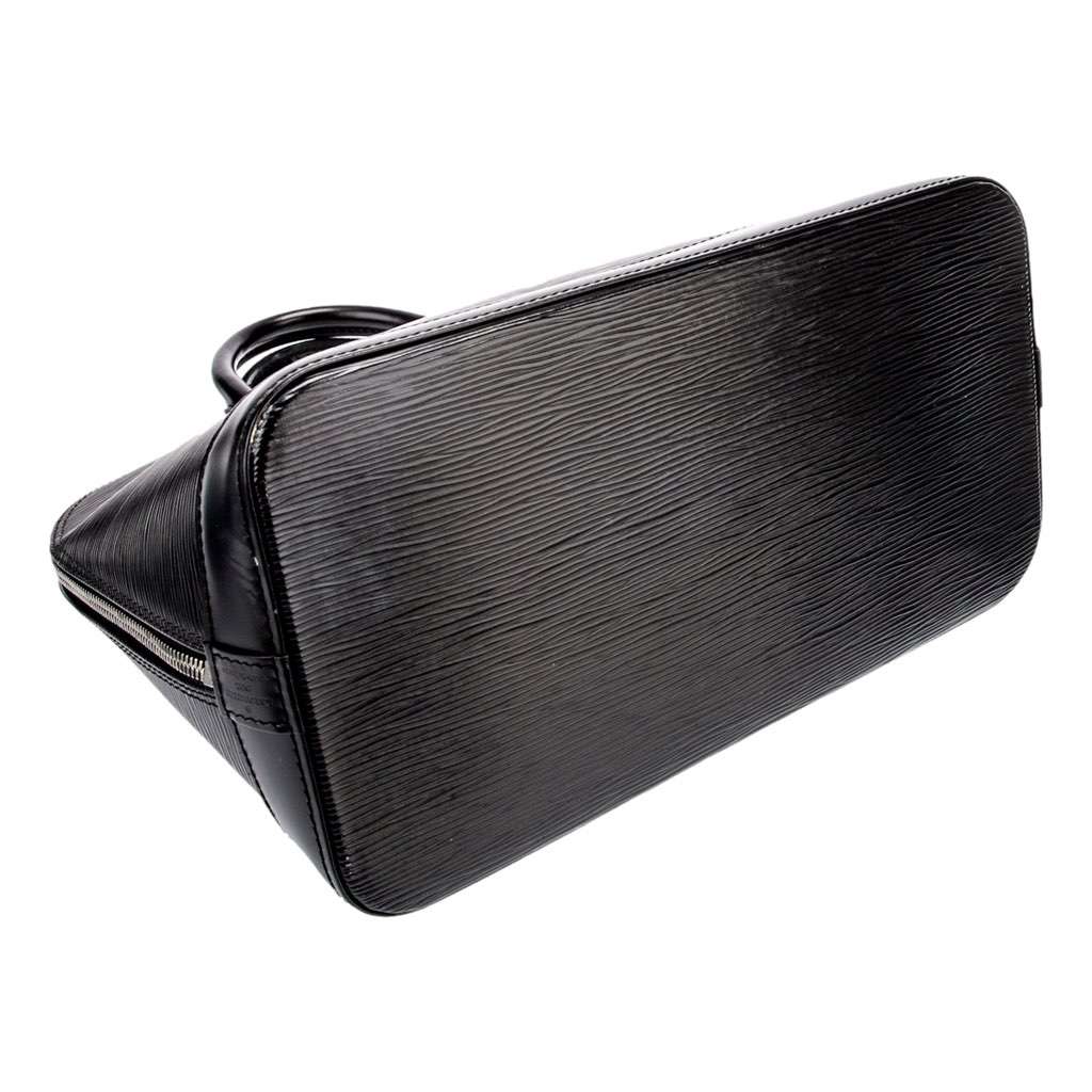 Louis Vuitton Louis Vuitton Alma Womens Handbag Black Epi Leather MM Black Leather Good condition - Box View