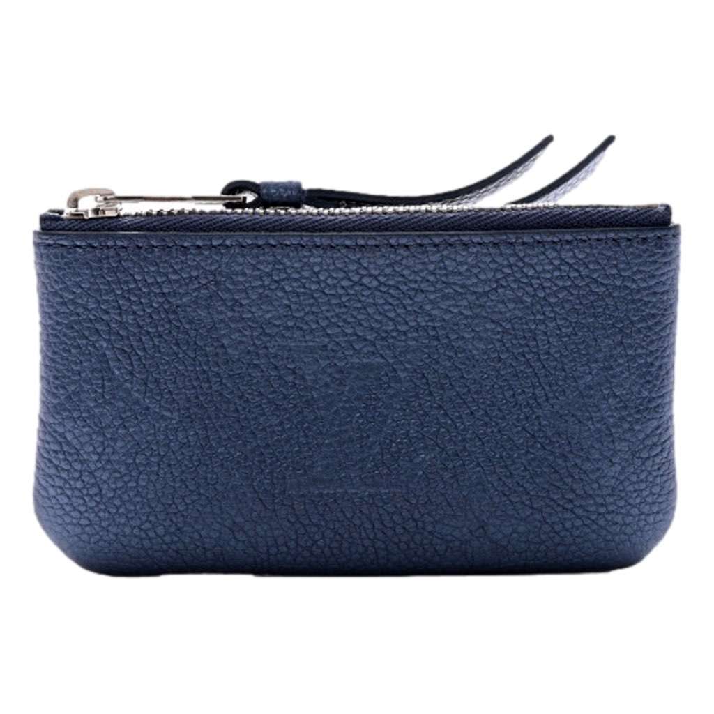 Louis Vuitton Louis Vuitton Metallic Empreinte Monogram Giant Key Pouch Navy Nacre Navy Leather Very good condition - Front View