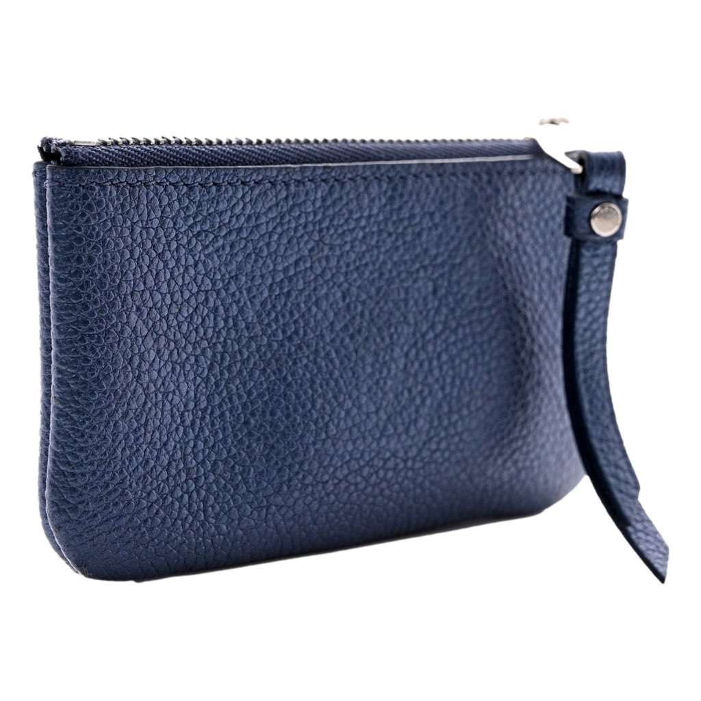 Louis Vuitton Louis Vuitton Metallic Empreinte Monogram Giant Key Pouch Navy Nacre Navy Leather Very good condition - Back View