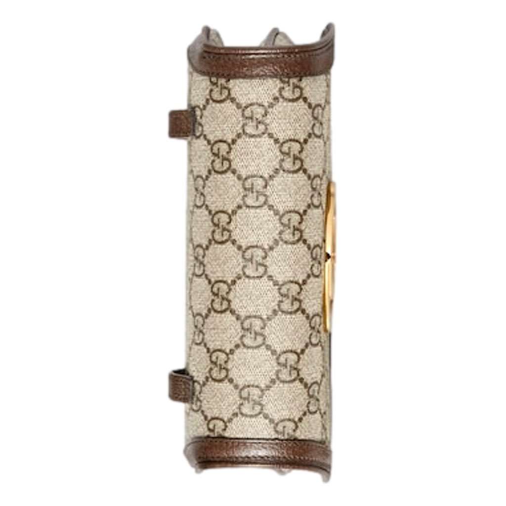 Gucci Gucci Blondie GG Supreme Canvas Brown Belt Bag Size 65 Brown Never worn, with tag - Box View