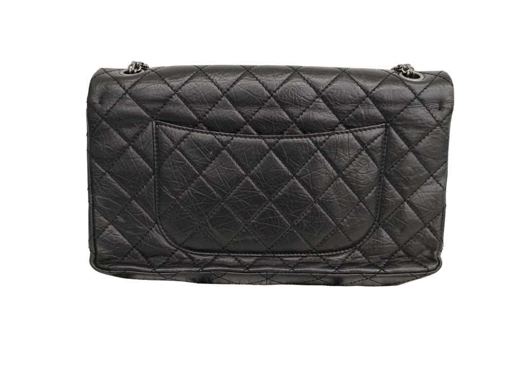 Chanel Cross-body Bag Black Leather Good condition - Back View