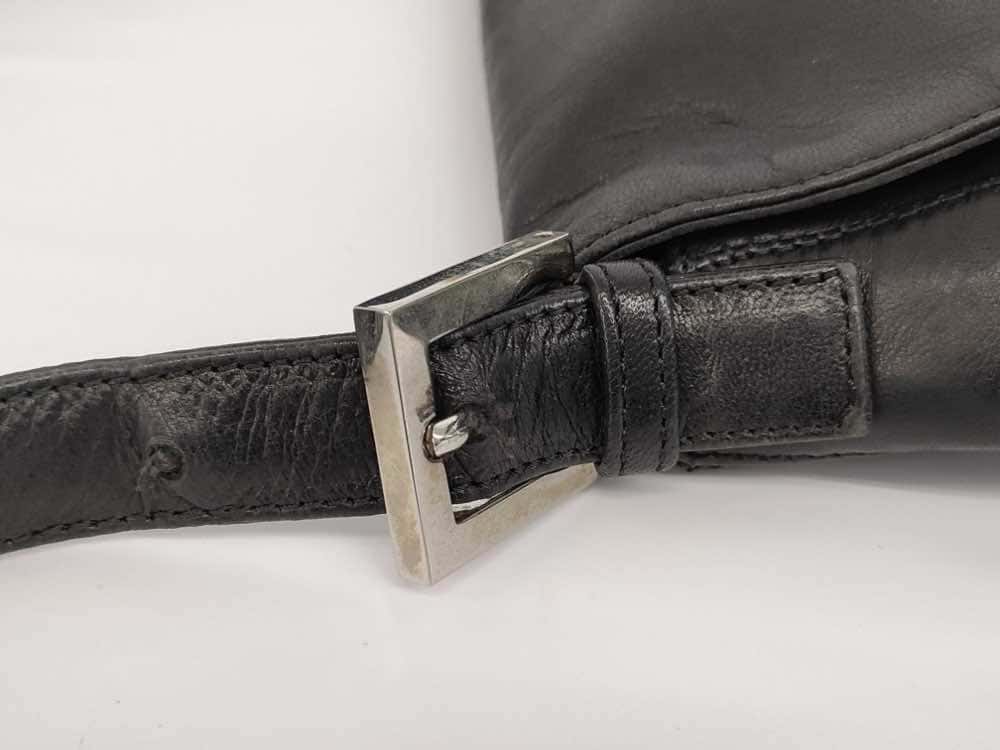 Fendi Mamma Baguette Black Leather Good condition - Box View