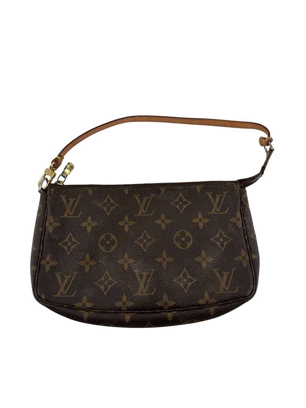 Louis Vuitton Pochette Accessoire Brown Canvas Good condition - Back View