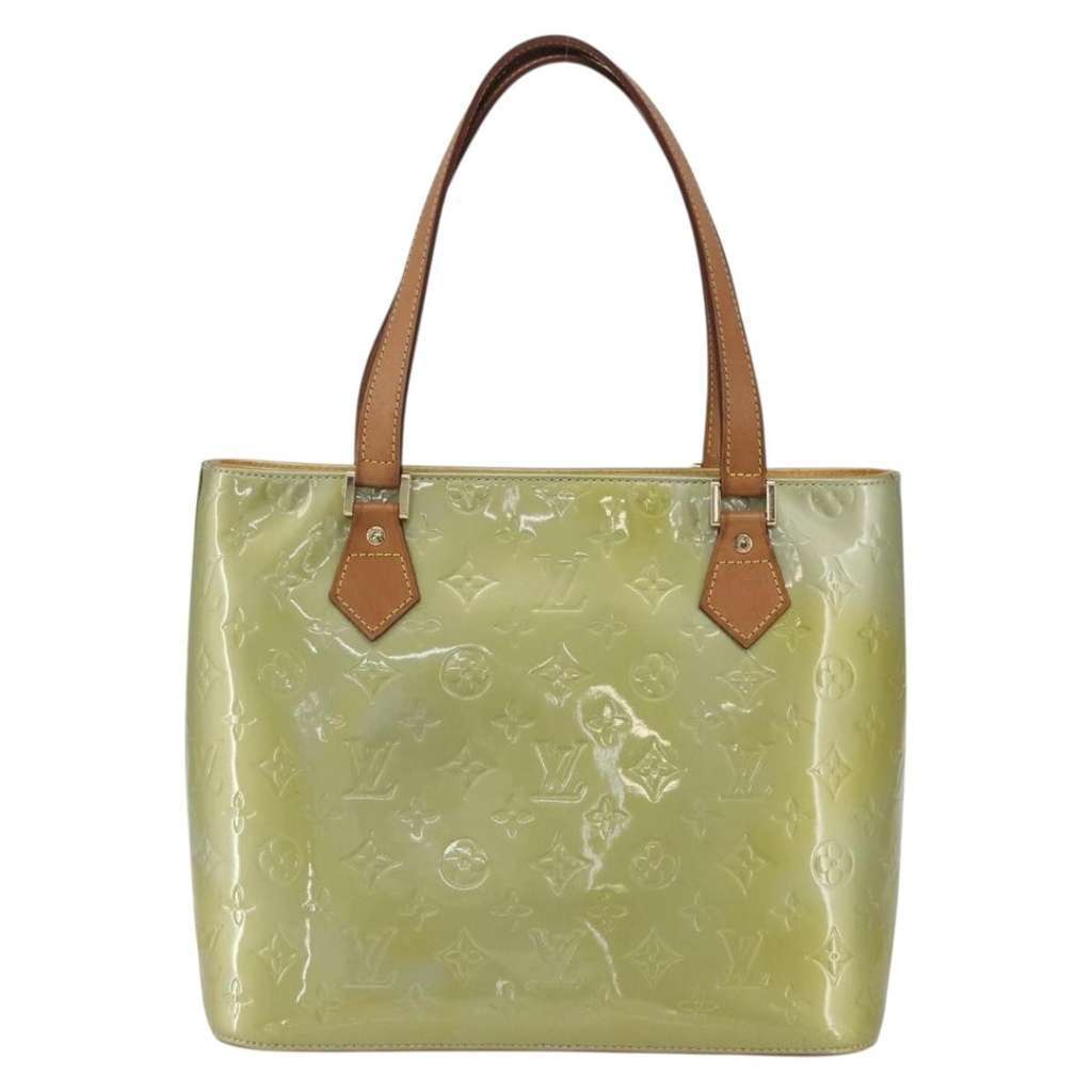 Louis Vuitton Houston Handbag Green Fair condition - Front View