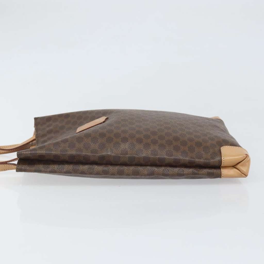 Celine Vintage Macadam Tote bag Brown Canvas Good condition - Model View