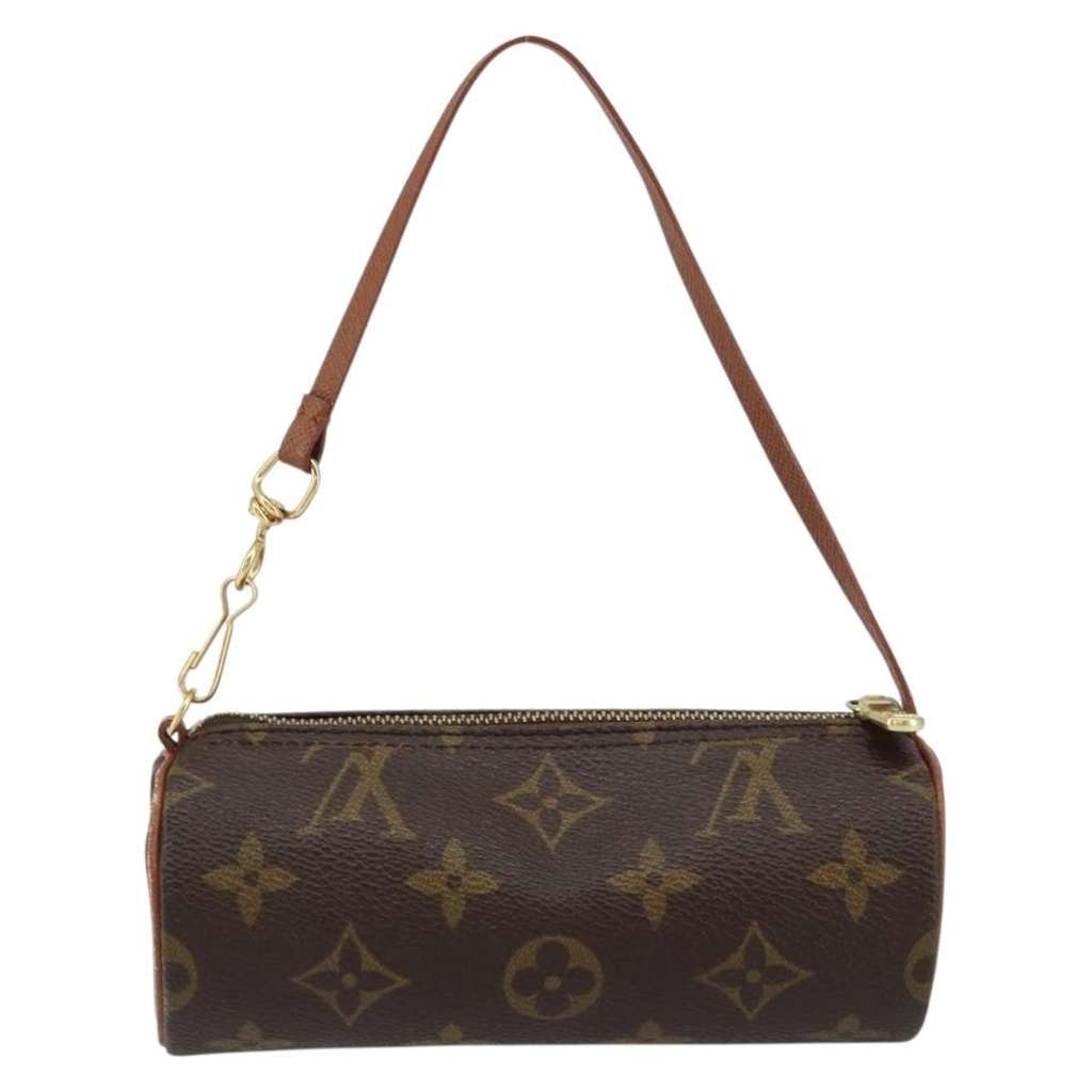 Louis Vuitton Papillon Pochette Brown Canvas Good condition - Back View