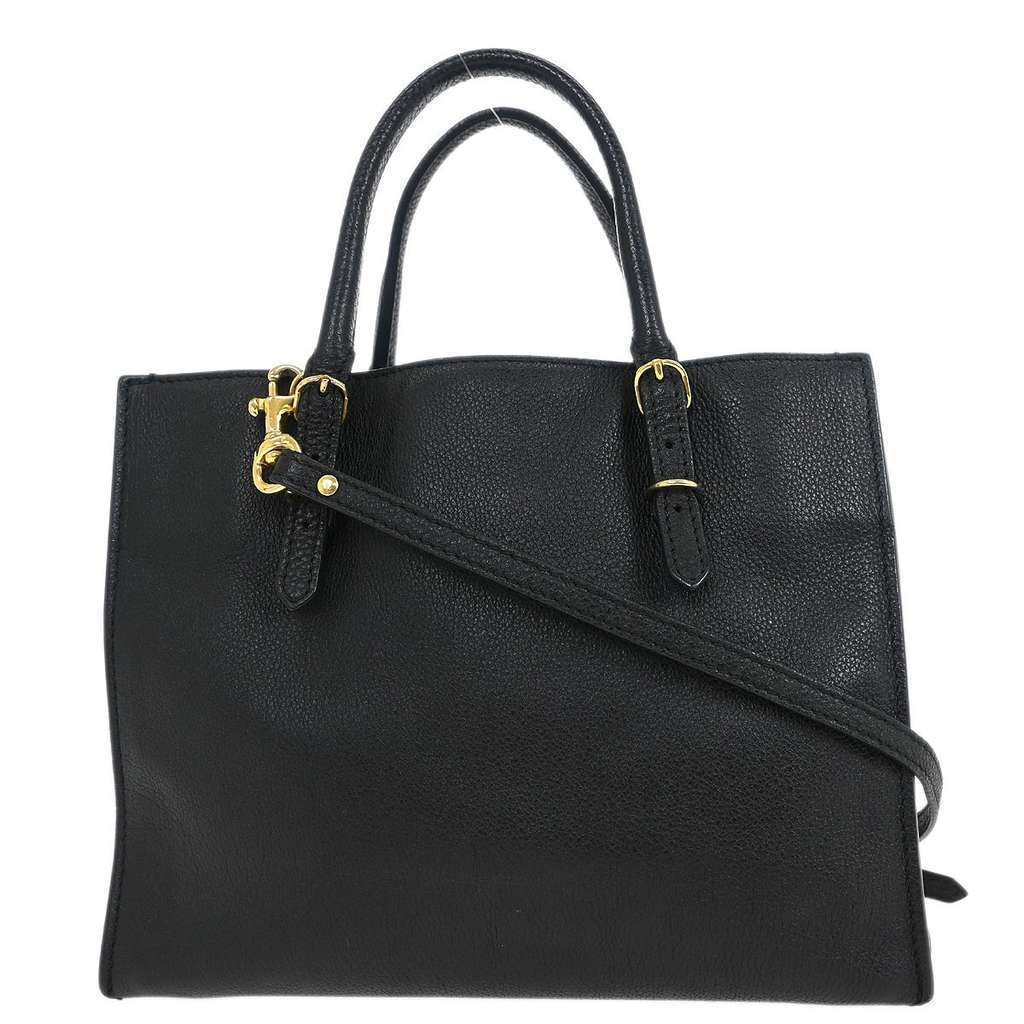 Balenciaga Papier A4 Classic Metallic Edge Bag Black Leather Good condition - Back View