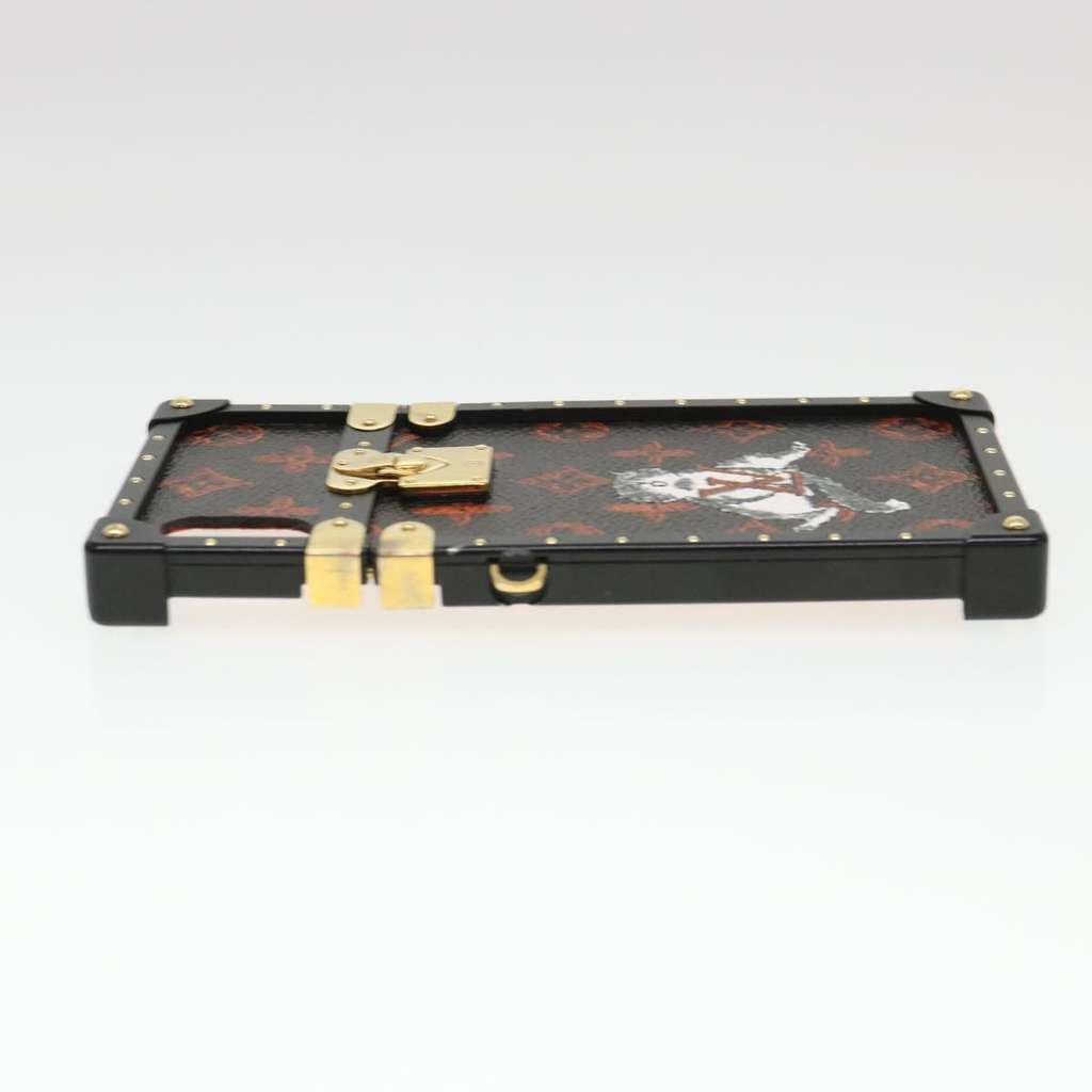 Louis Vuitton Bumper iPhone Case Shoulder Strap Black Canvas Good condition - Inside View