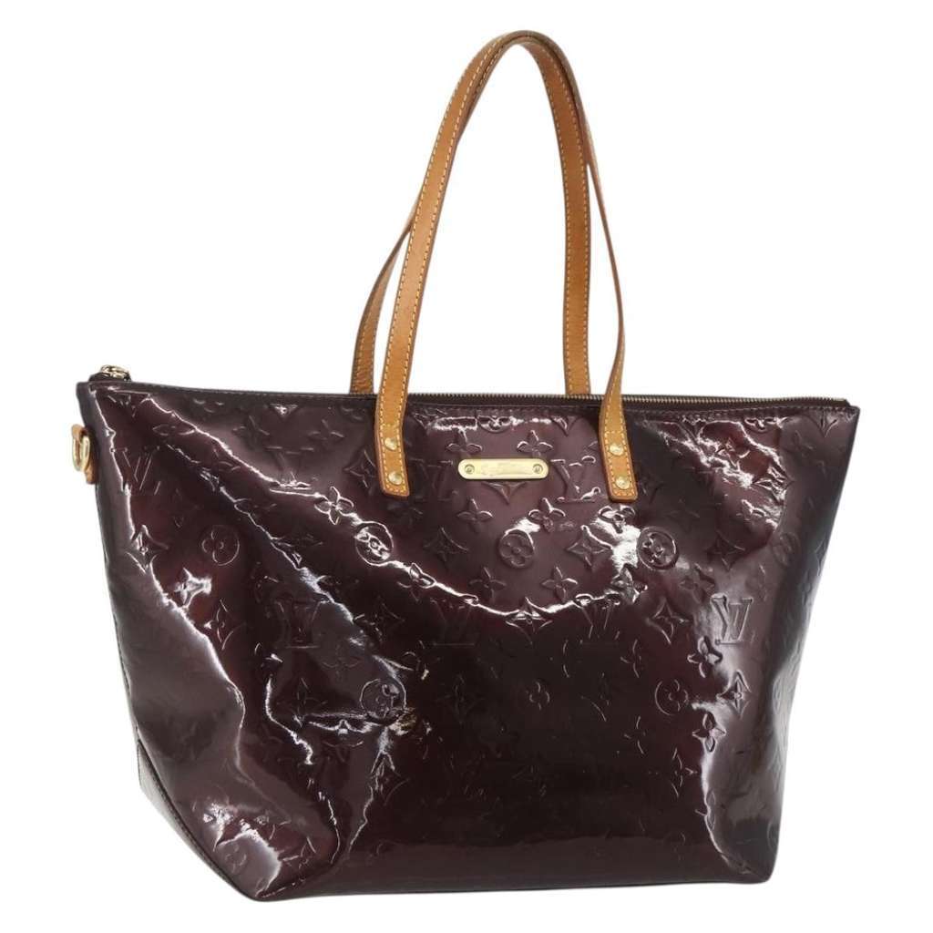 Louis Vuitton Bellevue Handbag Burgundy Good condition - Front View