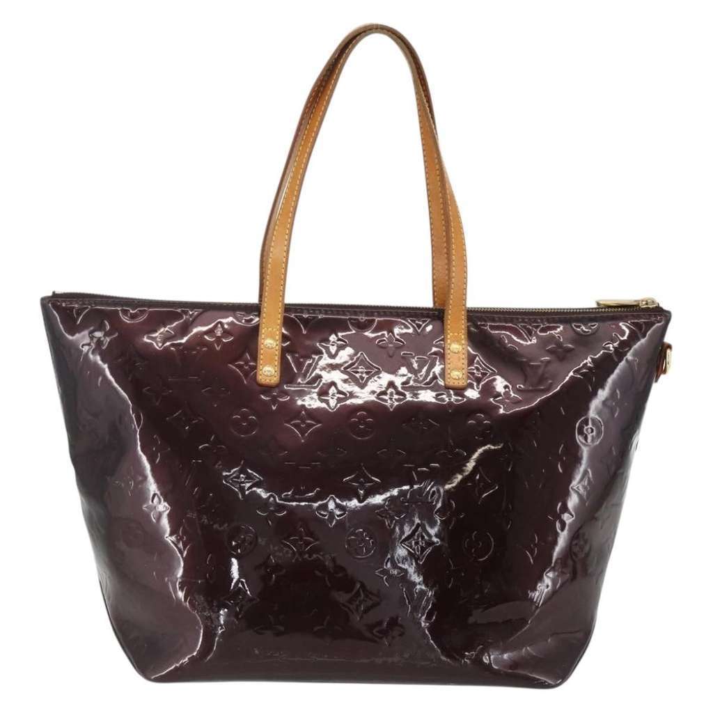 Louis Vuitton Bellevue Handbag Burgundy Good condition - Back View