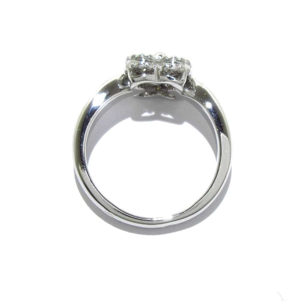 Van Cleef & Arpels Sweet Alhambra Ring Silver Good - Back View