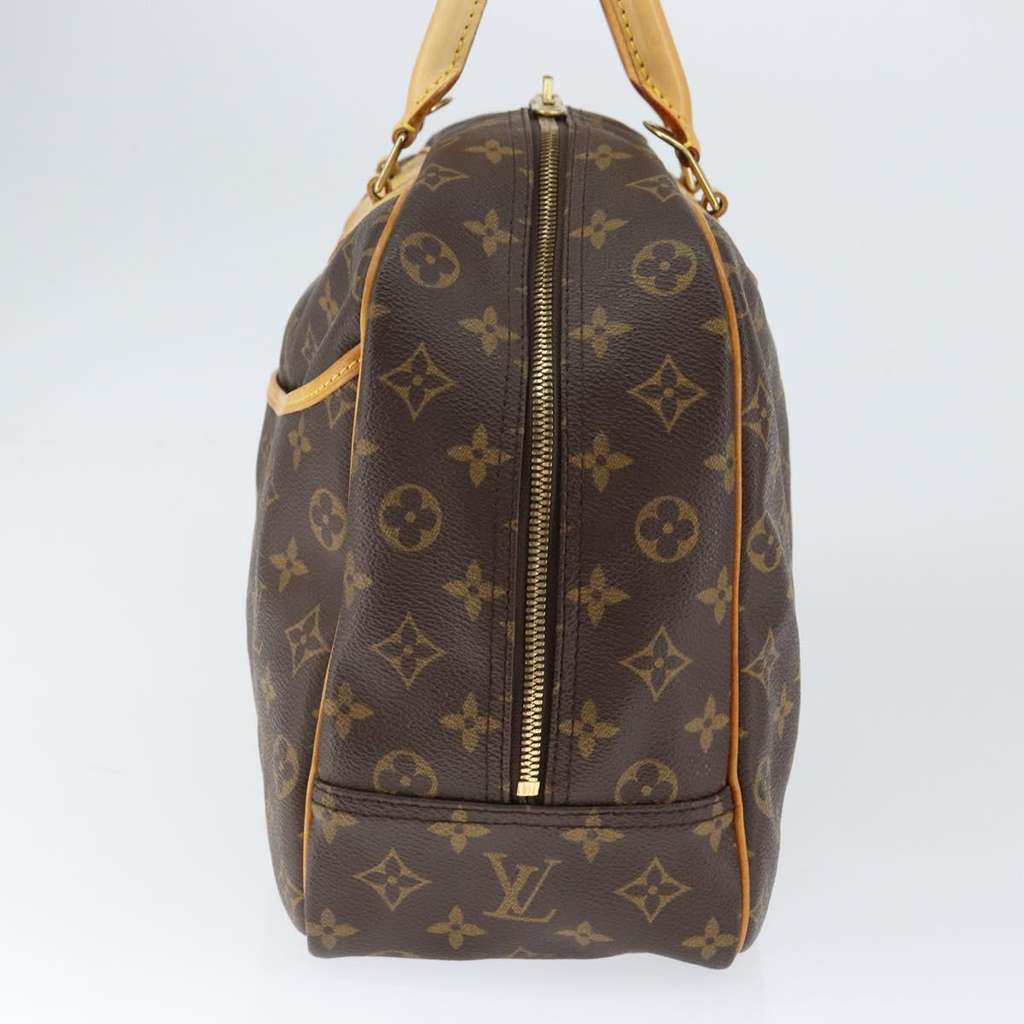 Louis Vuitton Deauville Handbag Brown Canvas Good condition - Model View