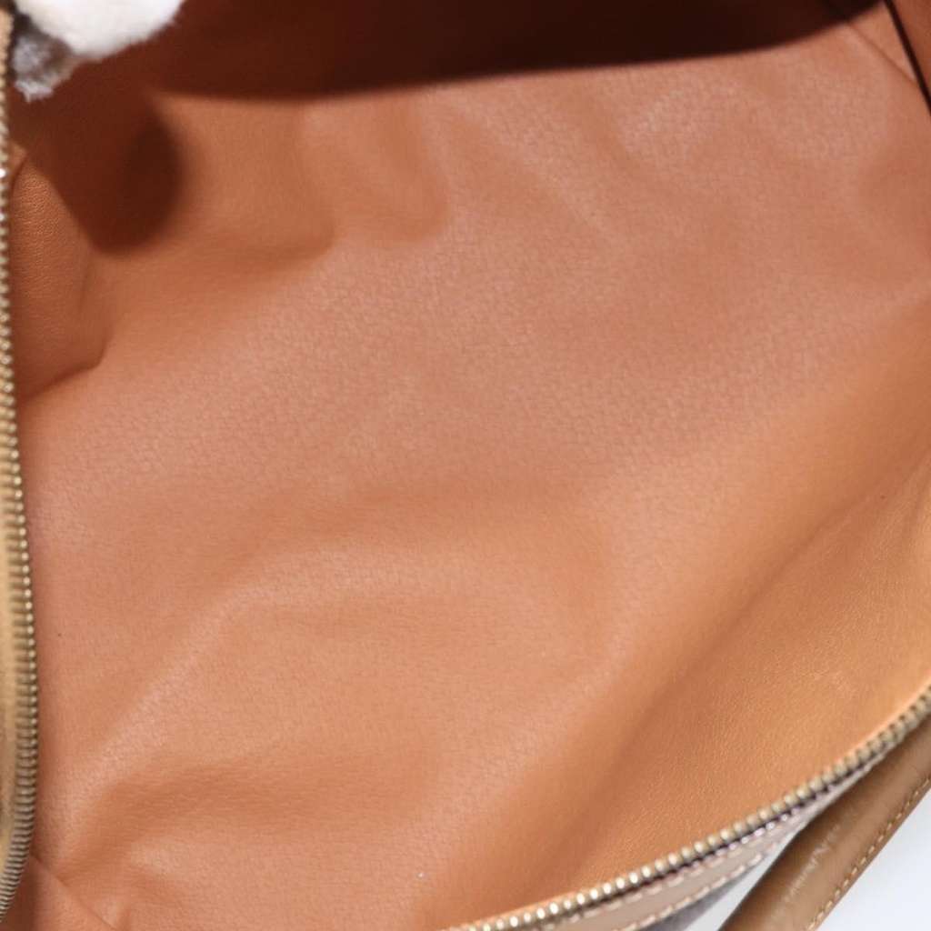 Celine Vintage Macadam Boston bag Brown Canvas Good condition - Box View