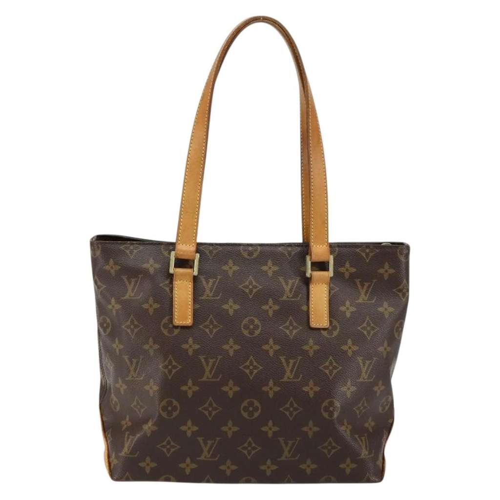 Louis Vuitton Cabas Piano Brown Canvas Fair condition - Back View