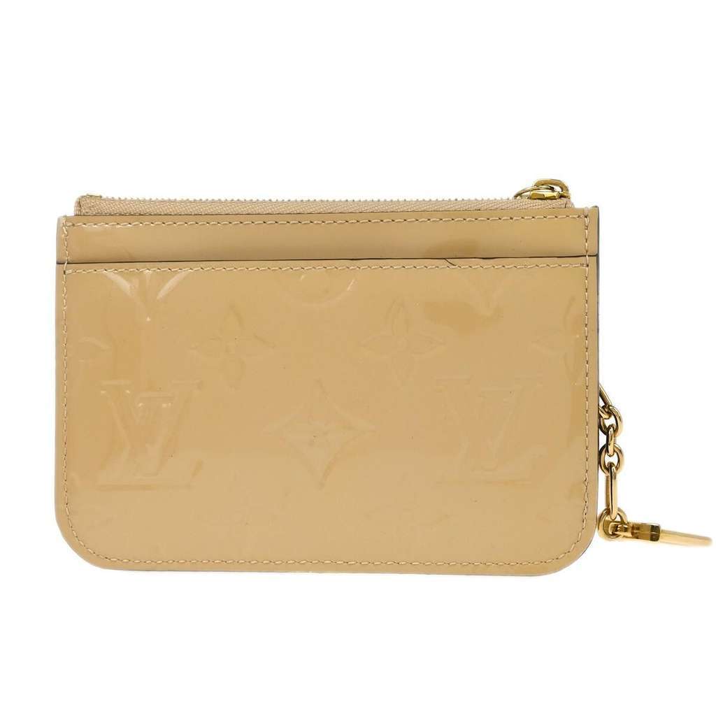 Louis Vuitton Pochette clés NM Beige Good condition - Back View