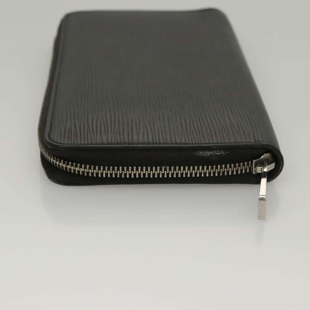 Louis Vuitton Zippy Organizer Black Leather Good condition - Model View