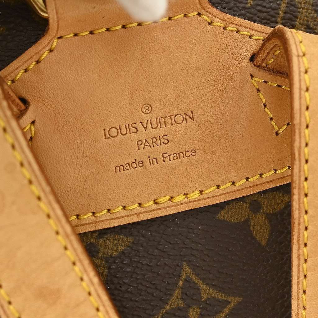Louis Vuitton Vintage Montsouris Backpack Brown Canvas Good condition - Model View
