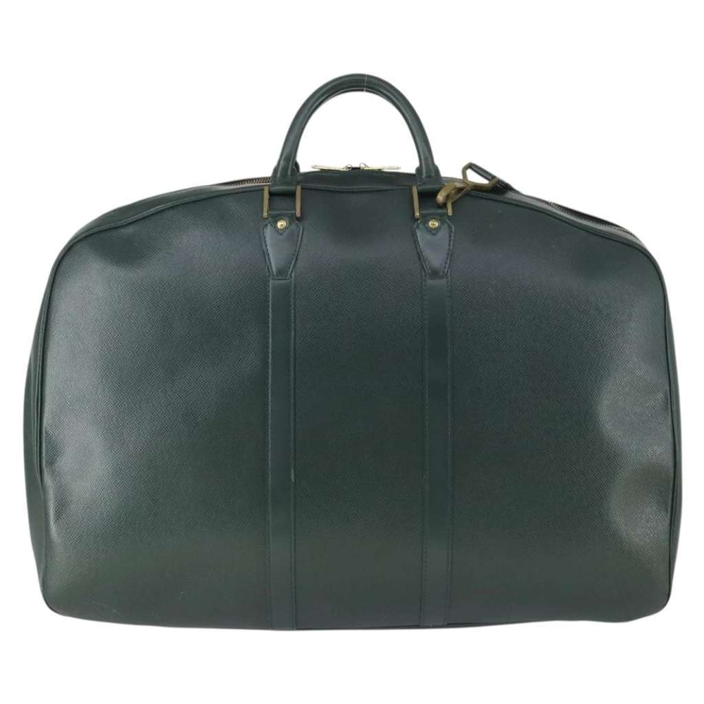 Louis Vuitton Helanga Bag Green Leather Fair condition - Back View