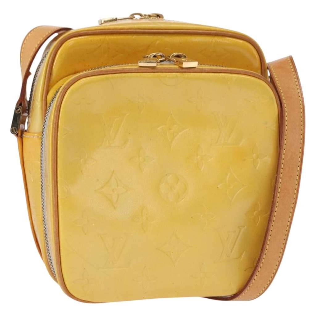 Louis Vuitton Wooster Handbag Yellow Good condition - Front View