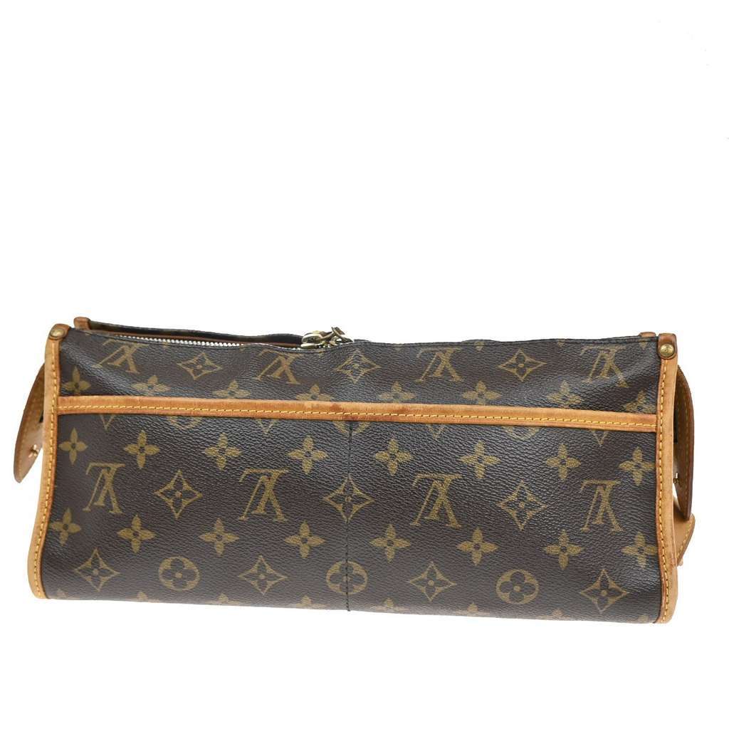 Louis Vuitton Popincourt Shoulder Bag Brown Canvas Good condition - Back View