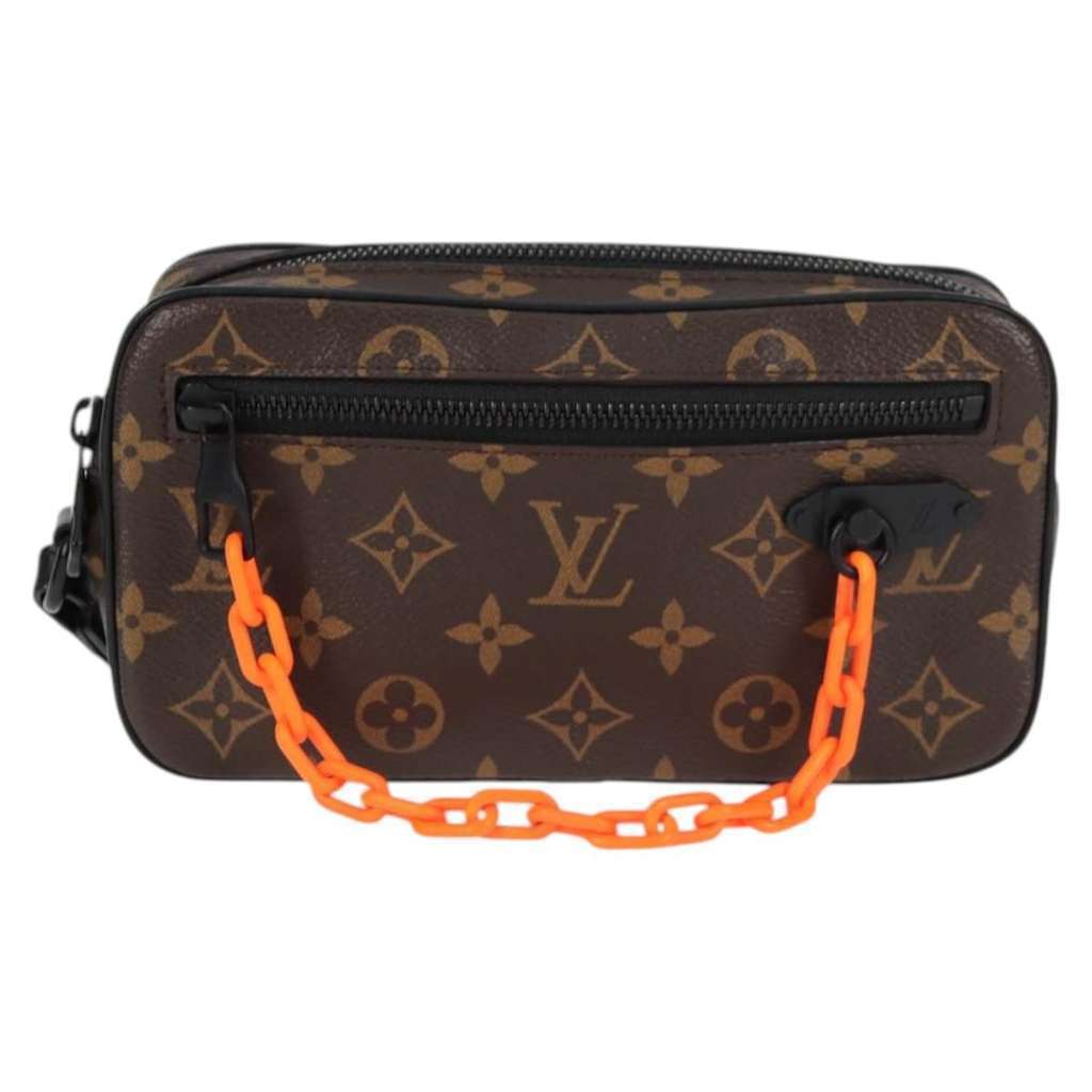 Louis Vuitton Solar Ray Pochette Volga Brown Canvas Very good condition - Front View