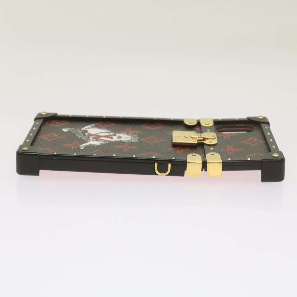 Louis Vuitton Phone case Black Metal Good condition - Inside View