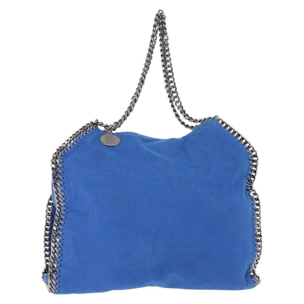 Stella Mccartney Falabella Tote Blue Polyester Good condition - Front View