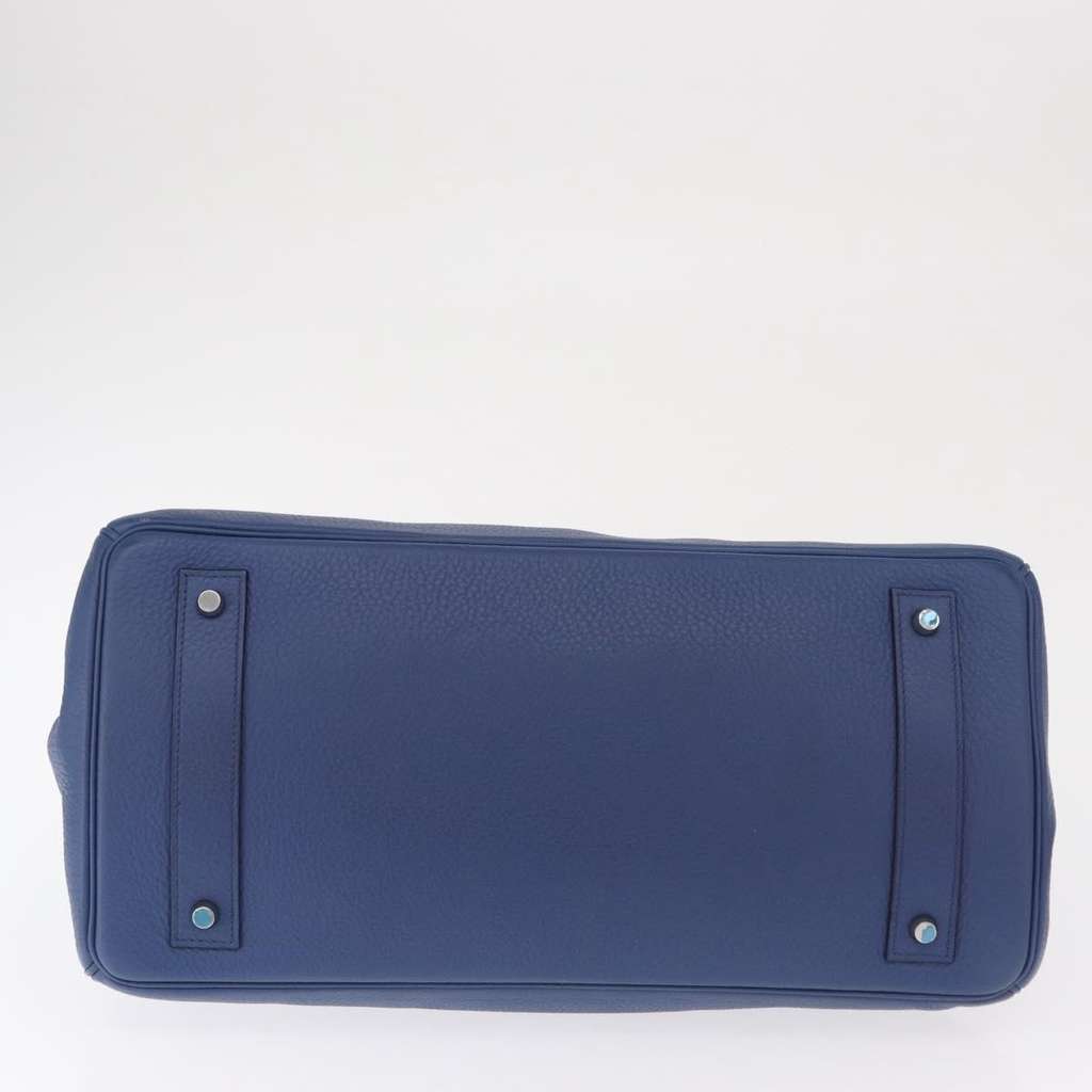 Hermès Birkin JPG Bag Blue Leather Good condition - Box View