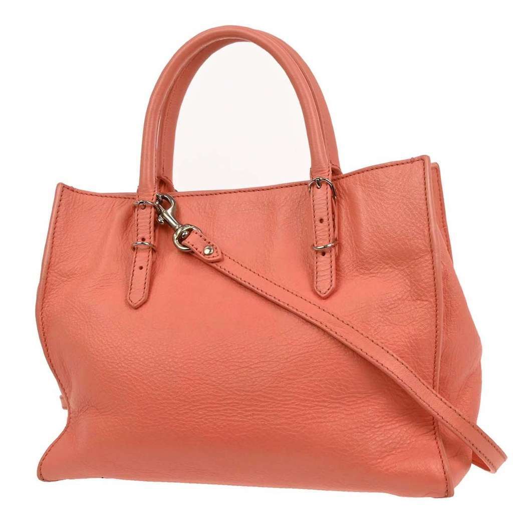 Balenciaga Papier A4 Zip Around Classic Studs Bag Pink Leather Good condition - Back View