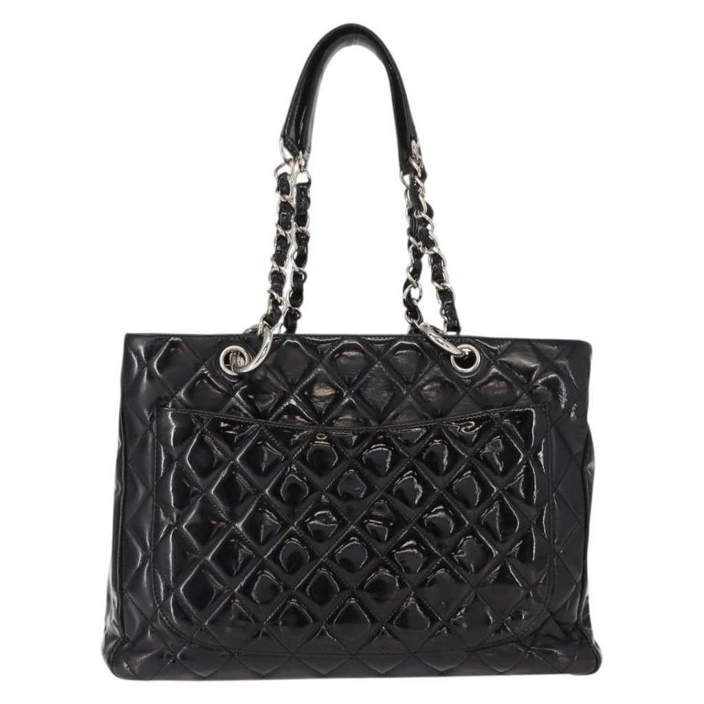 Chanel Grand Shopping Tote Black Good condition - Back View