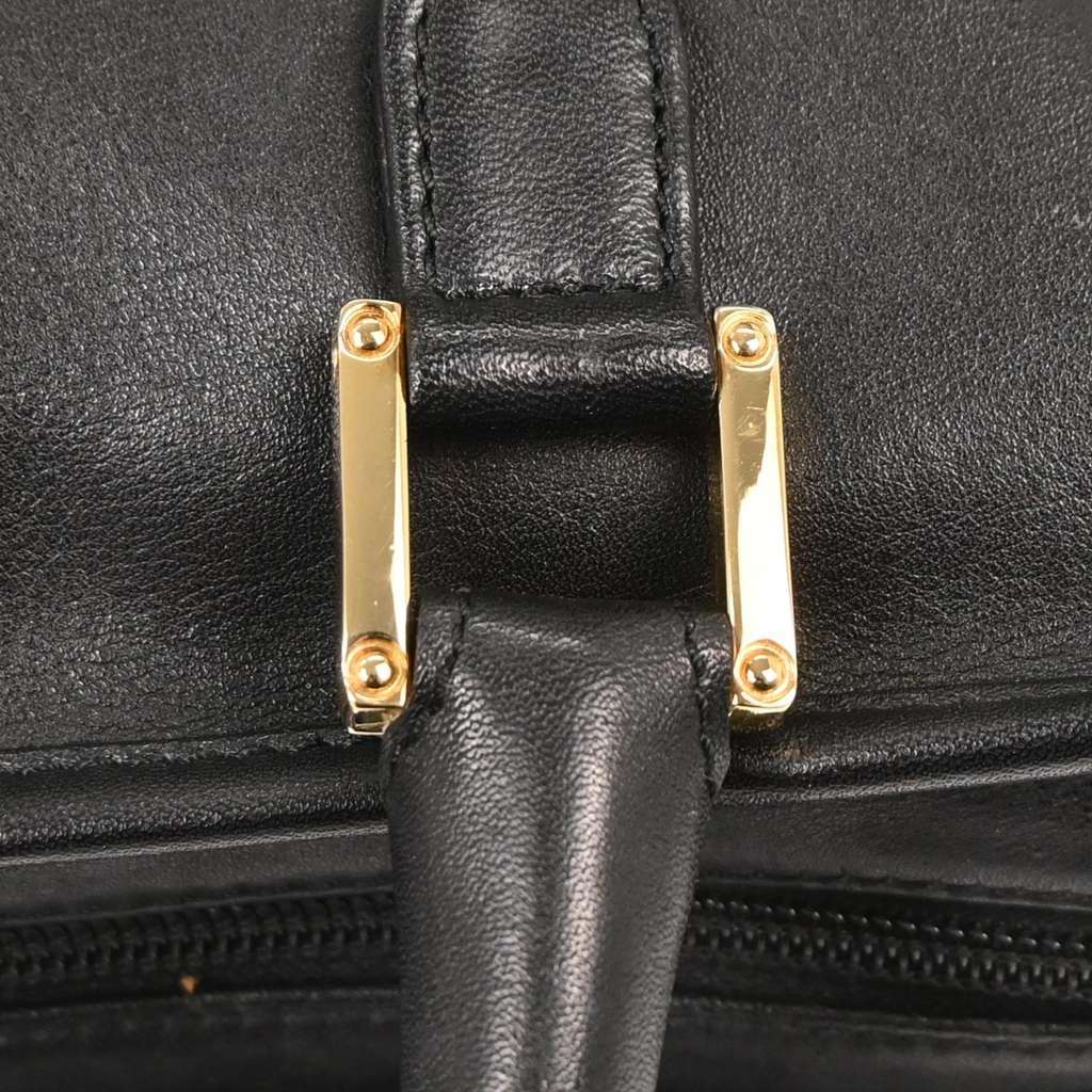 Loewe Amazona Bag Black Leather Good condition - Box View