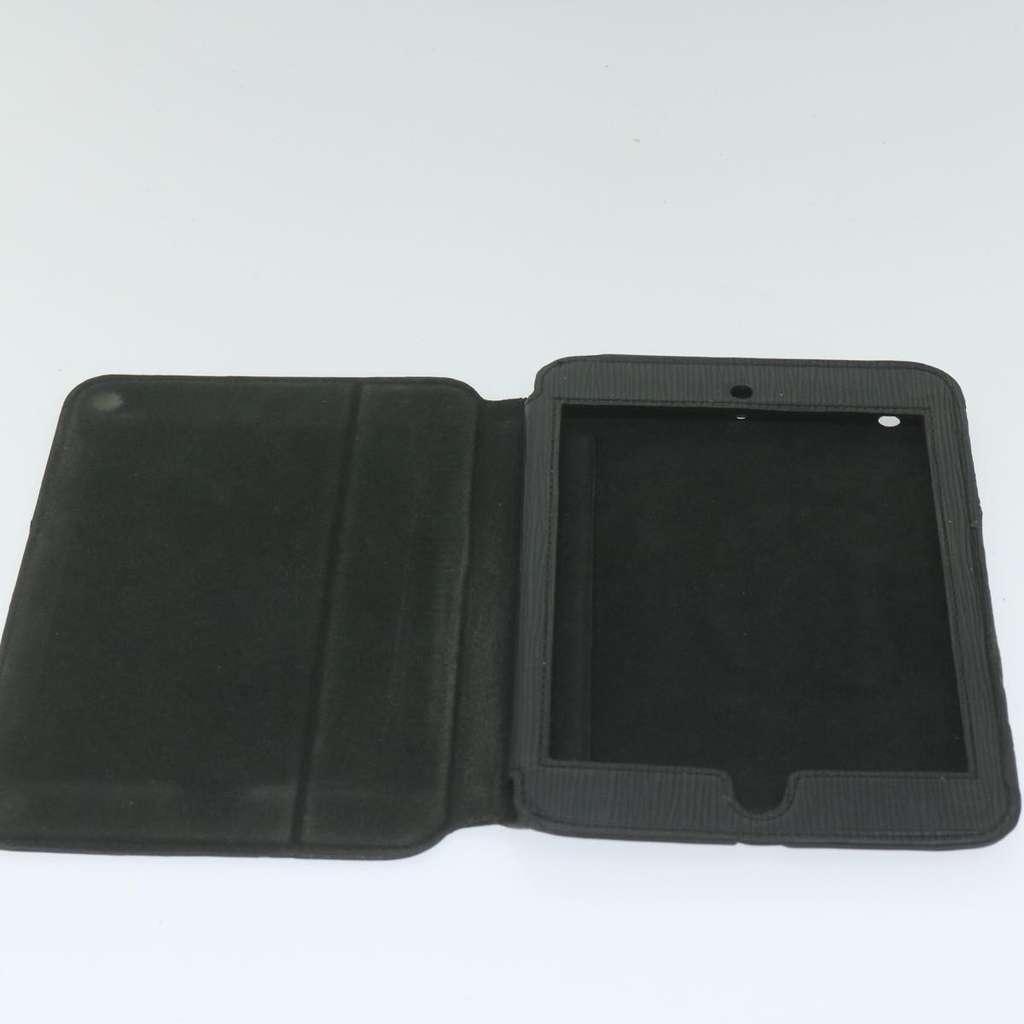 Louis Vuitton iPad Case Black Leather Good - Box View