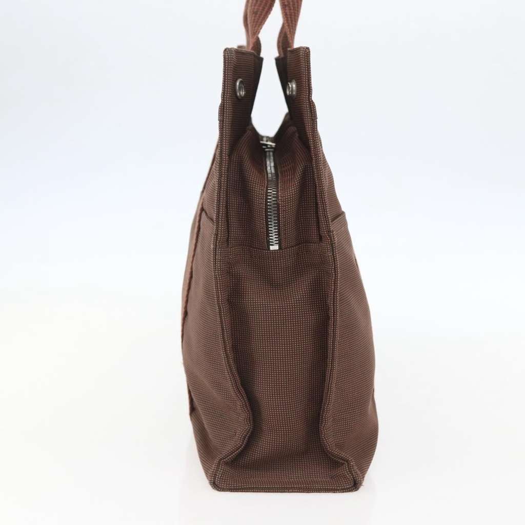 Hermès Fourre-tout Herline Brown Canvas Good condition - Inside View