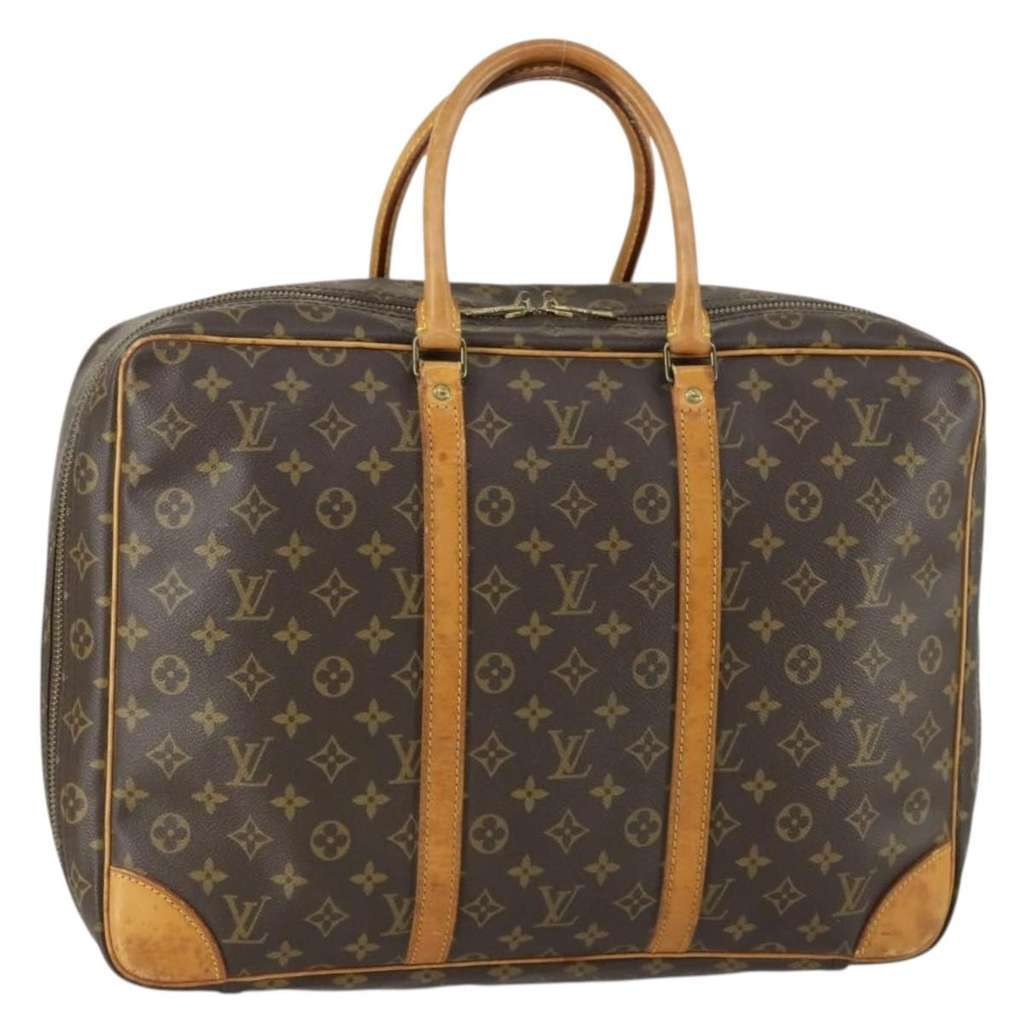 Louis Vuitton Sirius Handbag Brown Canvas Fair condition - Front View