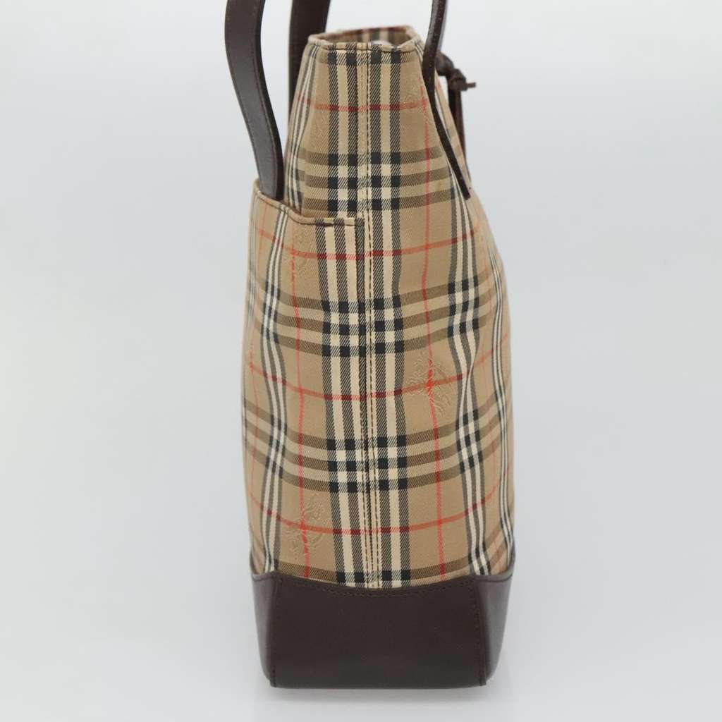 Burberry Nova Check Tote Beige Canvas Good condition - Inside View