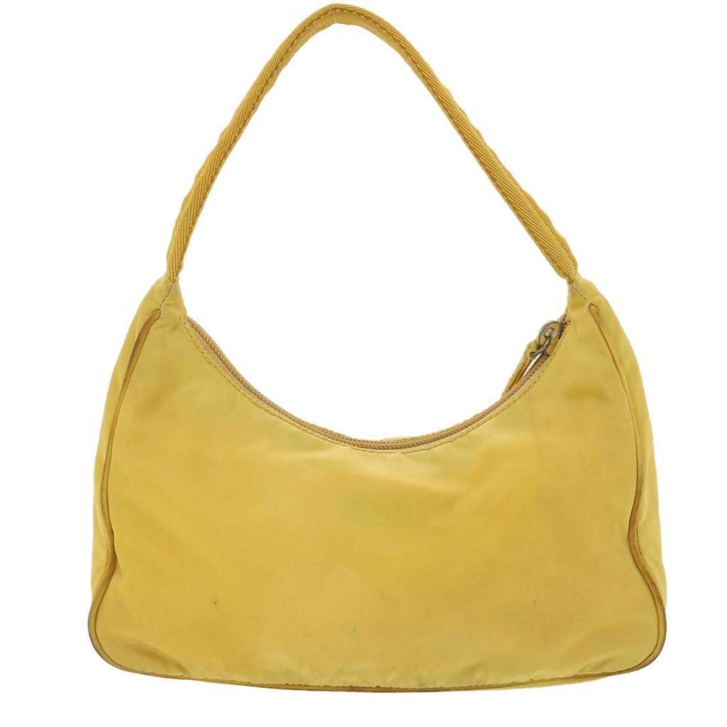 Prada Hobo Yellow Fair - Back View