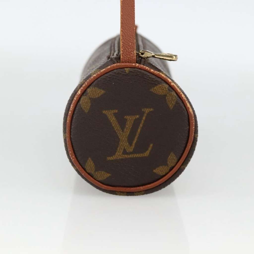 Louis Vuitton Papillon Pochette Brown Canvas Good - Inside View