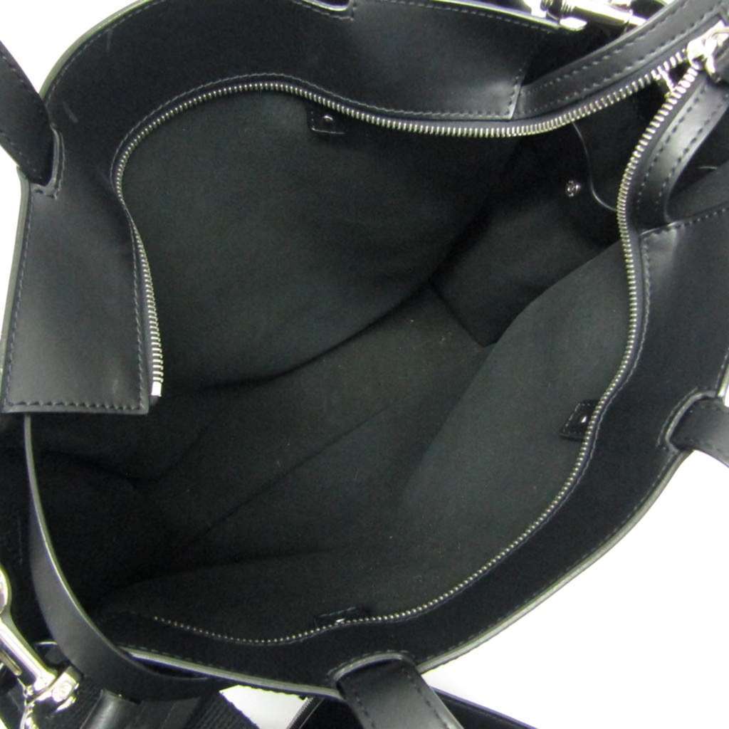 Valentino Garavani VLTN Tote Black Leather Good - Inside View