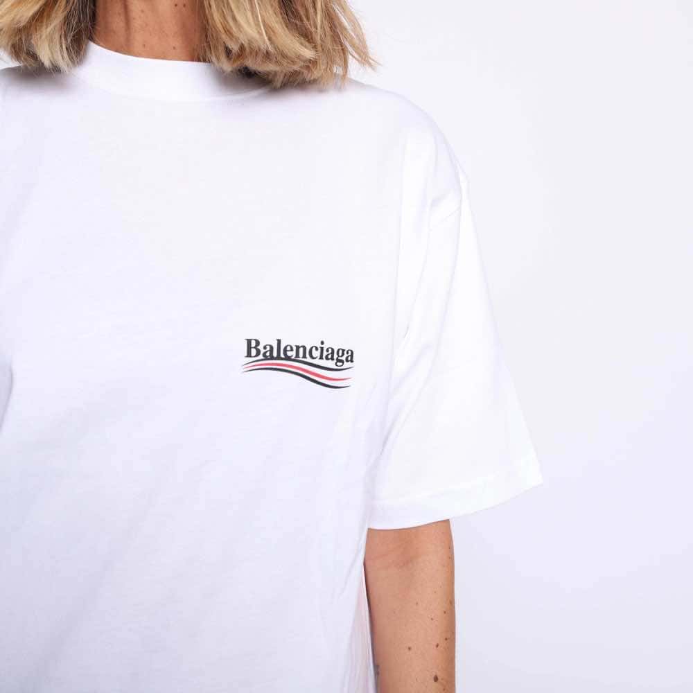 Balenciaga Classic White Cotton Never worn, with tag - Model View