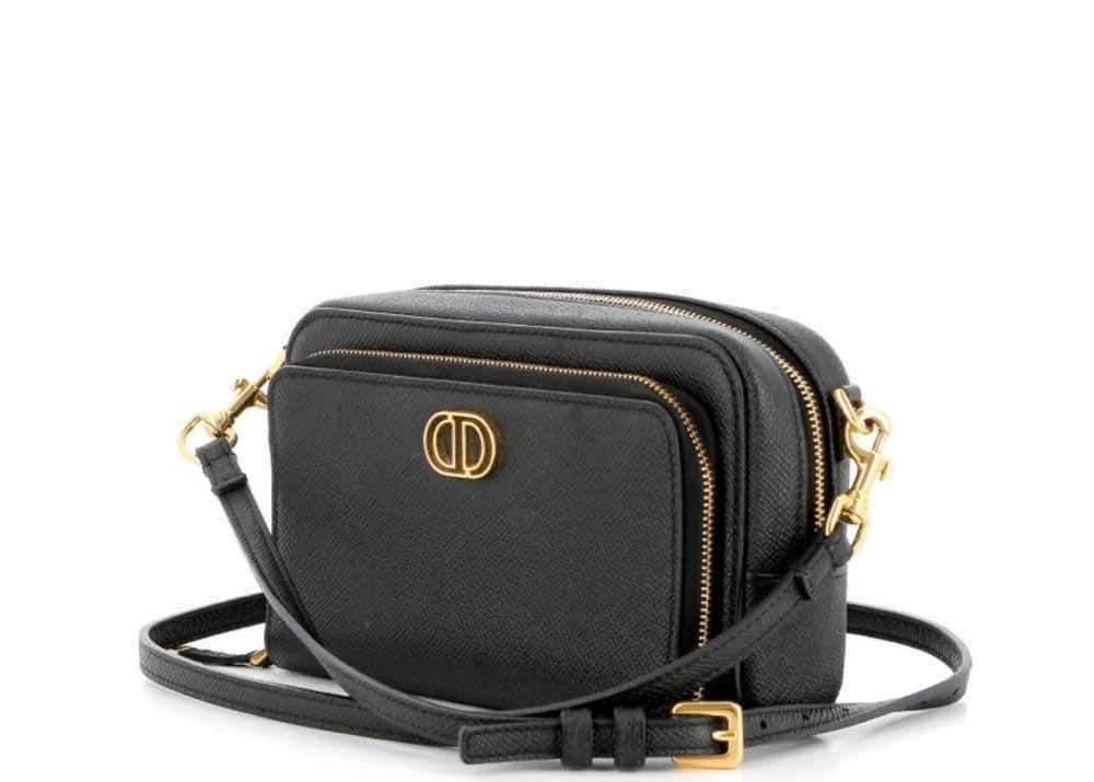 Dior Caro Black Leather Very good - Back View