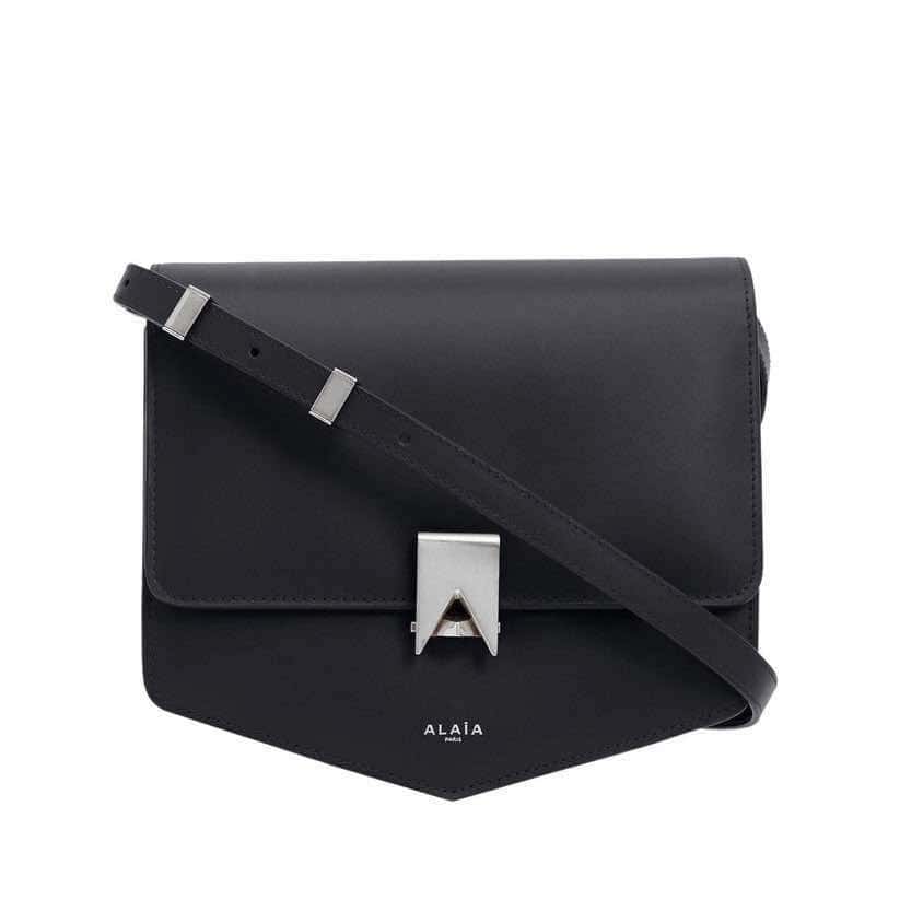Alaïa Le papa Black Leather Never worn, with tag - Front View