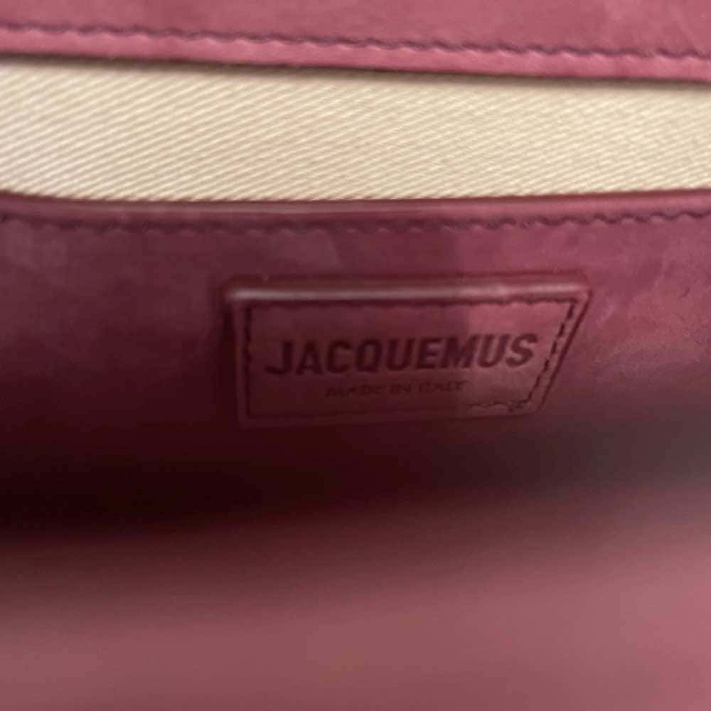 Jacquemus Bambino Grey Suede Never worn, with tag - Model View