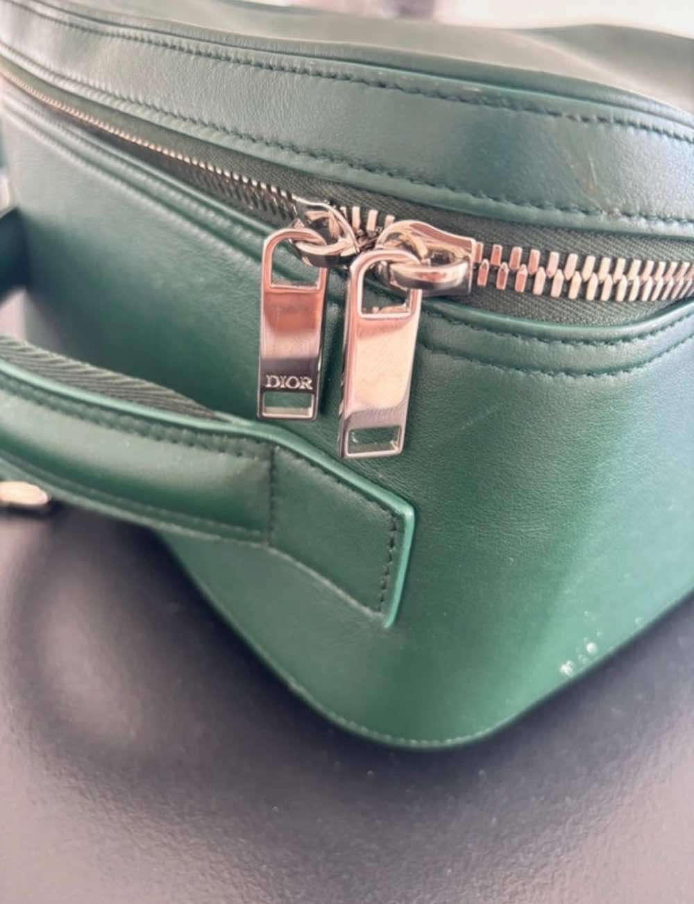 Dior Galaxy world tour Navy Leather Never worn, with tag - Inside View