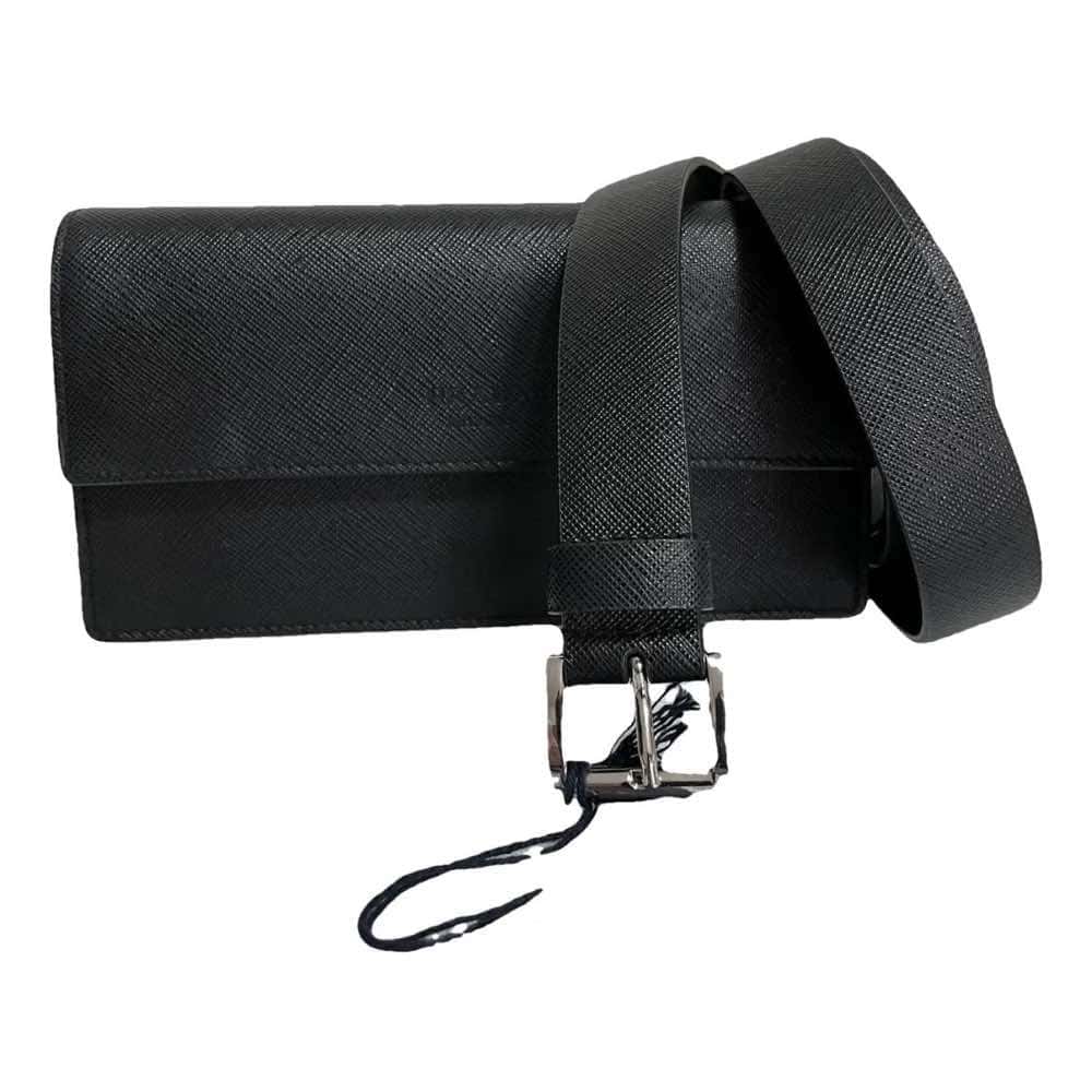 Prada Belt bag Black Leather Never worn - Inside View