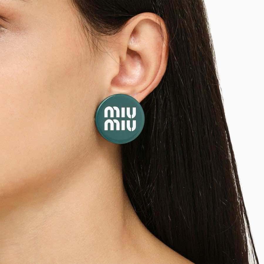 Miu Miu Product Green Plastic Never worn, with tag - Inside View