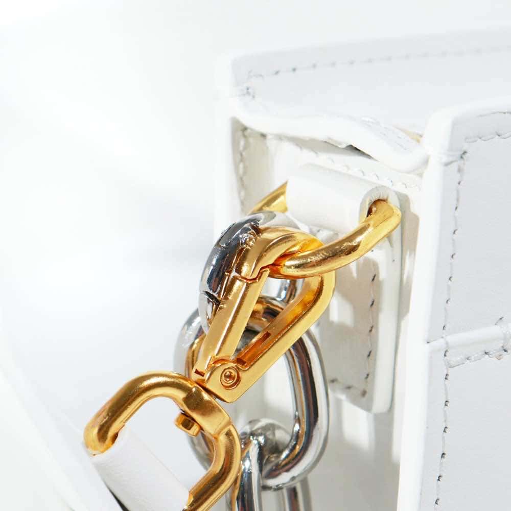 Jacquemus Le ciu ciu White Leather Never worn, with tag - Box View