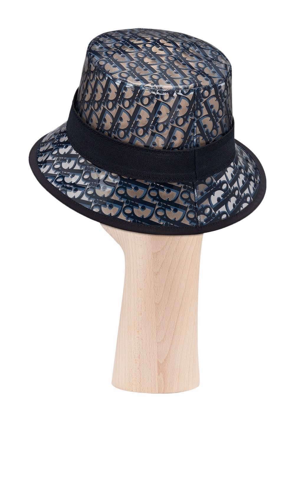Dior French à petit bord Navy Plastic Very good condition - Back View