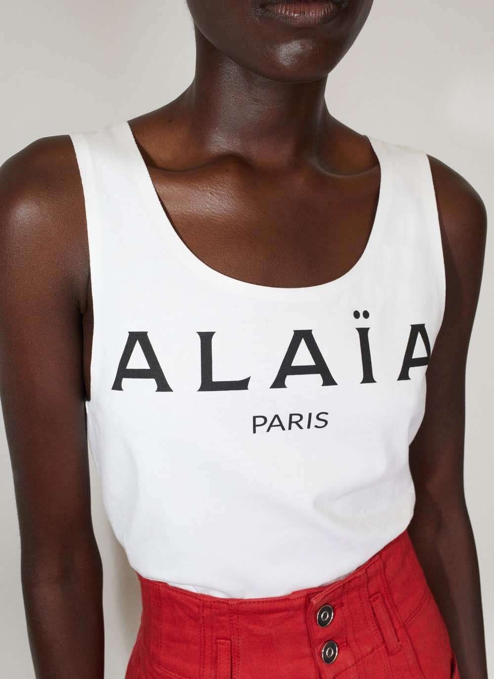 Alaïa Product White Cotton Never worn, with tag - Inside View