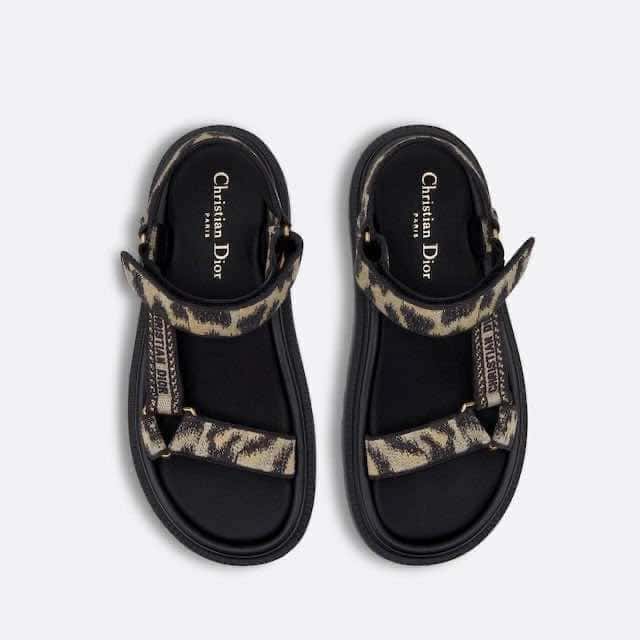 Dior D-Wave Black Canvas Never worn - Back View