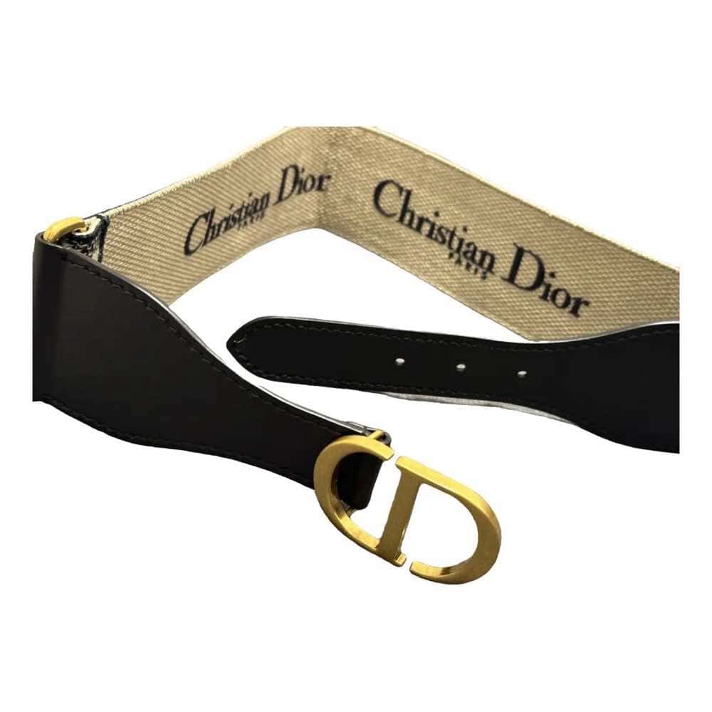 Dior Tote belt Navy Canvas Never worn, with tag - Inside View